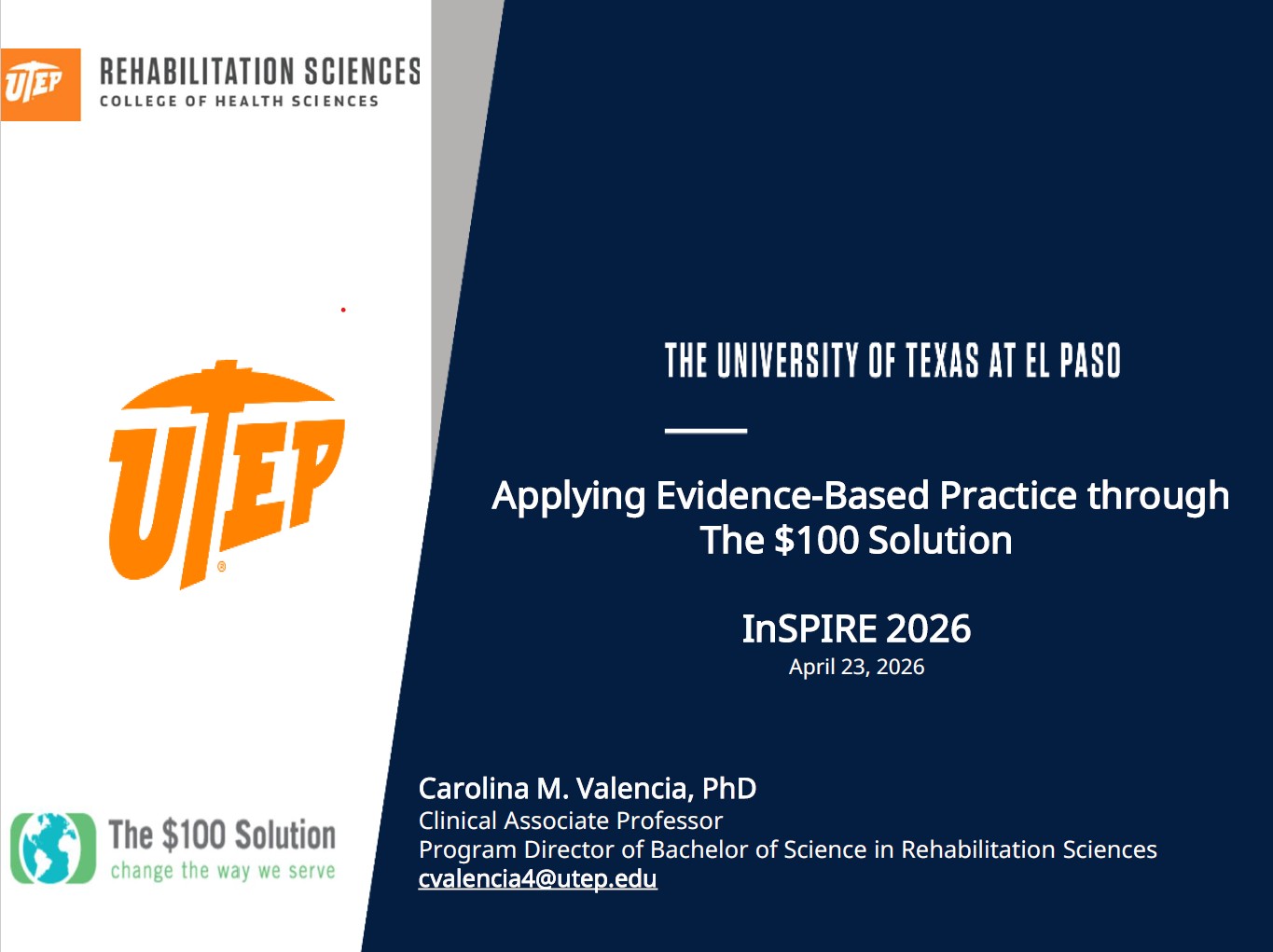 Applying Evidence-Based Practice through The 100 Solution